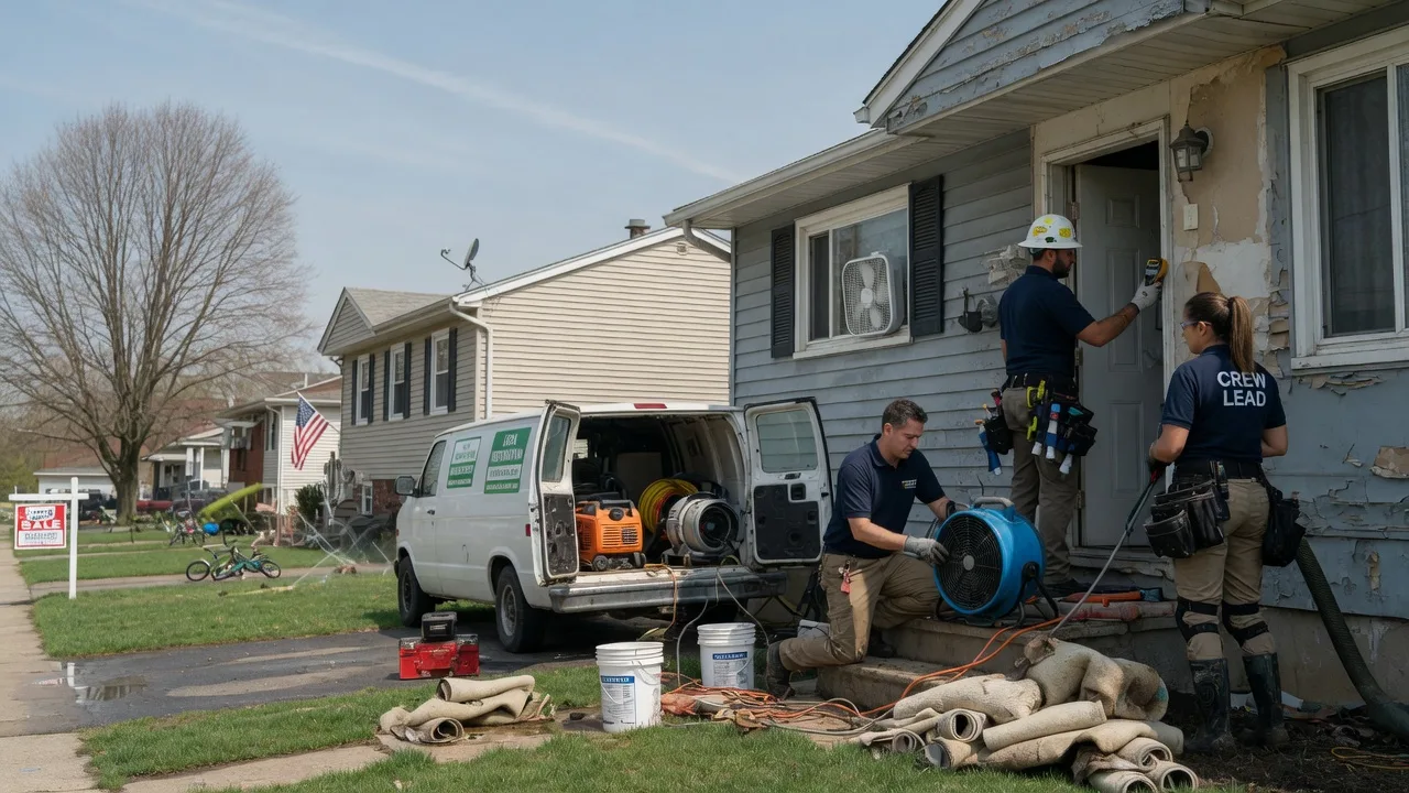 Flood Cleanup in South Dennis, NJ near me